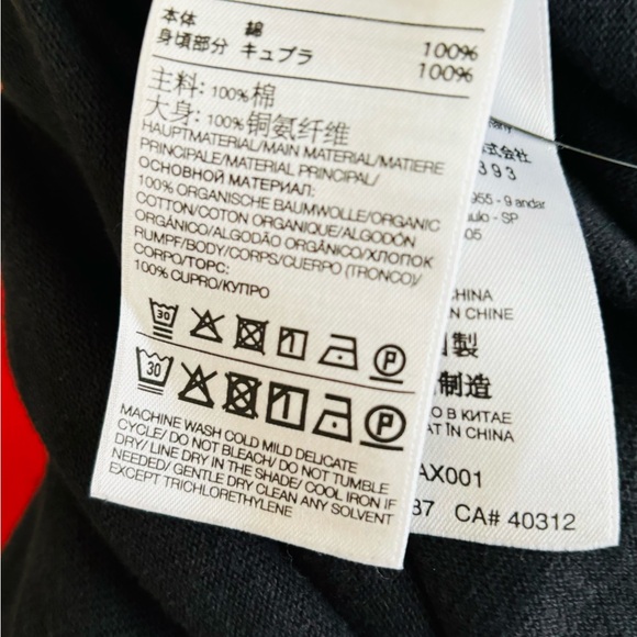 Y-3 Black Unisex V-Neck Hoodie - Picture 5 of 6